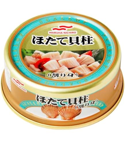 Amazon | ニッスイ 貝柱 ほぐし身 EO 70g×4個 | ニッスイ | 魚介の缶詰
